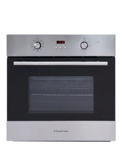 Russell Hobbs Rheo6501Ss 60Cm 65L Built In Electric Oven - Stainless Steel Russell Hobbs Rheo6501Ss 60Cm 65L Built In Electric Oven - Stainless Steel